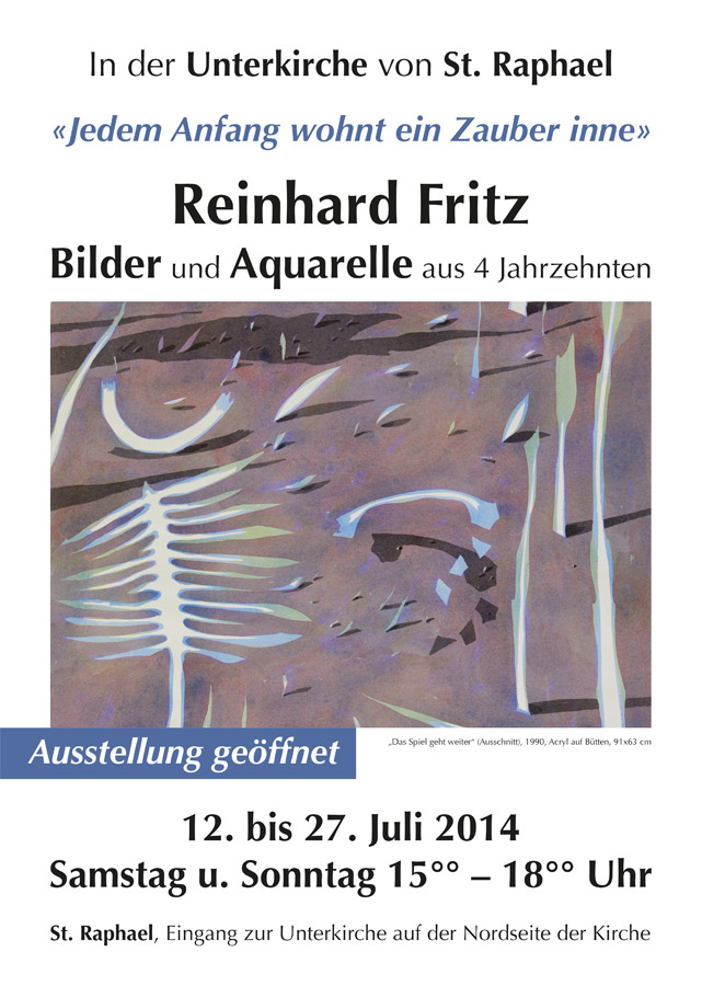 Vernissage R. Fritz